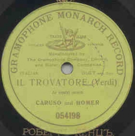 ]Duet of Azucena and Manriko - Ai nostri monti (Zonofon)