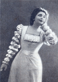 Elena Klimentevna Katulskaya - Gilda. opera "Rigoletto", music. D. Verdi. The photo. (   - .  "", . . . .) (Belyaev)