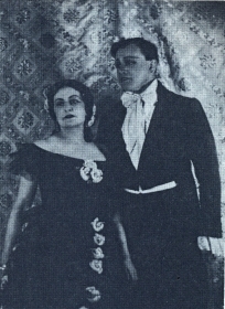 N.K. Pechkovsky and E. Bandranska-Turska. "Traviata". The photo. (..   . -. "". .) (Belyaev)