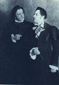 N.K. Pechkovsky and O.K. Malakhovsky. "Eugene Onegin". The photo. (..   .. . " ". .) (Belyaev)