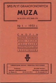 Muza -  1-1951. (Jurek)