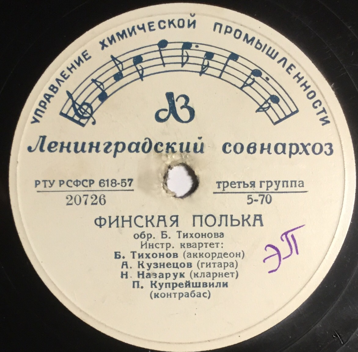 The Finnish polka (Финская полька) (Säkkijärven polkka)