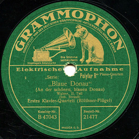 The Blue Danube (   ) (An der schönen blauen Donau), waltz (Lotz)