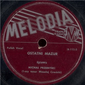   (Ostatni mazur),  (mgj)