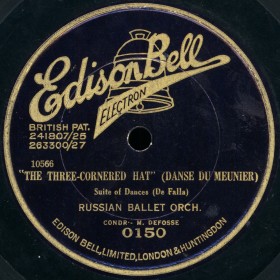 Dance of the miller (Danse du meunier) (Danza del molinero) (ballet The three-cornered hut) (bernikov)