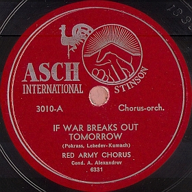 If war breaks out tomorrow (  ), march song (mgj)