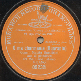    (O ma charmante),  (Zonofon)