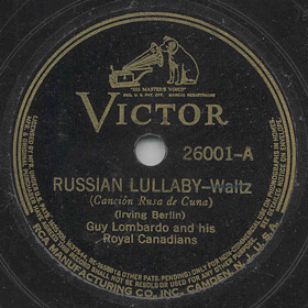   (Russian Lullaby),  (Zonofon)