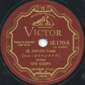 El gaucho, tango (Zonofon)