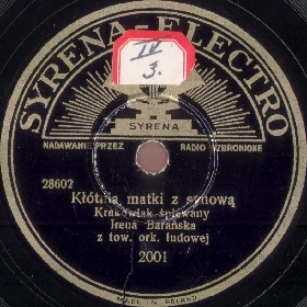 Mothers quarrel with her daughter-in-law (Kłótnia matki z synową), folk comic song (mgj)