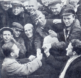 Sergey Yakovlevich Lemeshev. Before sending to the front. 1941 Photo. (  .    . 1941 . .) (Belyaev)