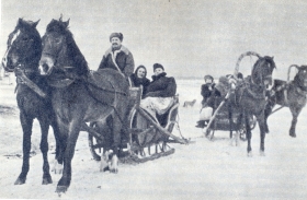 Sergey Yakovlevich Lemeshev in one of the collective farms of the Stone Steppe. The photo. (        . .) (Belyaev)