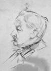 Vladimir Telyakovsky, Director of Imperial Theatres, sketch by Fedor Chaliapin (     ,   ..) (avg)