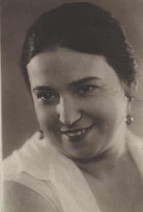 Мария Казимировна Наровская. 1935 год. Ленинград (Plastmass)