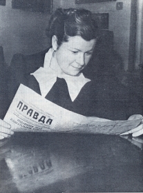 Мария Петровна Максакова. 1950-е гг. Фотография. (Belyaev)