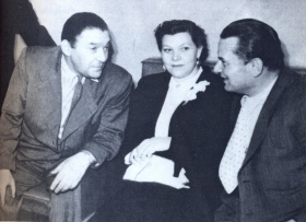 L. Utesov, V. Coralli, K. Shulzhenko. The photo. (. , . , . . .) (Belyaev)