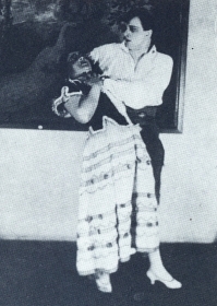 N.K. Pechkovsky and F.S. Mukhtarova. "Carmen". The photo. (..   .. . "". .) (Belyaev)