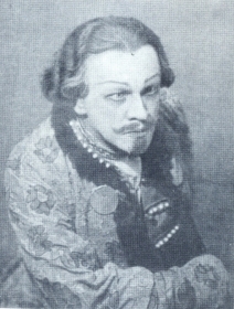 N.K. Pechkovsky as Golitsyn. Khovanshchina. The photo. (..    . "". .) (Belyaev)