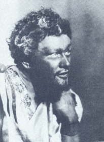 N.K. Pechkovsky as Othello. Othello. The photo. (..    . "". .) (Belyaev)