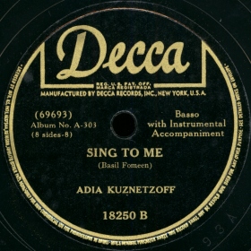     , . 5  4 (Sing to me, Op.5 No. 4),   (bernikov)