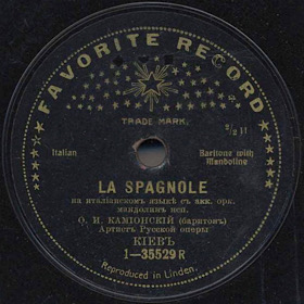 La Spagnola, neapolitan song (Andy60)