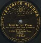 Trost in der Ferne, song (conservateur)