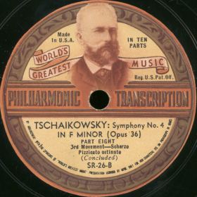 Symphony No. 4 op. 36, 3rd Movement  Scherzo: Pizzicato ostinato (F-dur)(concluded) (bernikov)