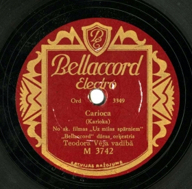 Carioca (Carioca : no sk. filmas "Uz mīlas spārniem"), rumba (Film On the wings of love) (Andy60)