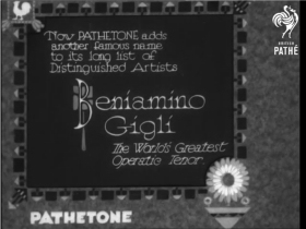 Recording of Beniamino Gigli (Plastmass)