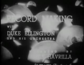 Record making with Duke Ellington and his Orchestra (     ) (Plastmass)