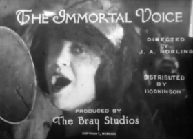 The Immortal Voice (1923) - how phonograph records are made - piano score by Ben Model (Plastmass)