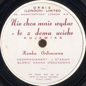 They dont want to let me marry outso Ill run away from home (Nie chcą mnie wydać  to z domu uciekę), folk dance (mgj)