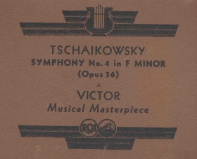 Symphony No. 4 in F minor op. 36 (Симфония № 4 фа минор op. 36), symphony piece (Symphony No. 4 in F minor op. 36) (Zonofon)