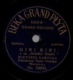 Giri biri, waltz ([ru][pl]Operetka [pl]Modelka[ru]) (Jurek)