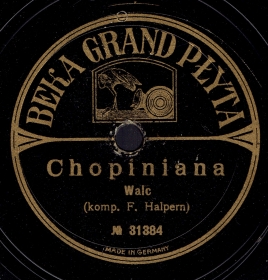 Chopiniana, waltz (Jurek)