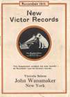 Новинки Виктора - ноябрь 1915г (New Victor Records, November 1915) (Zonofon)