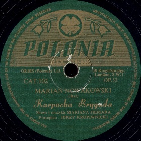 Carpathian brigade (Karpacka brygada), march song (mgj)
