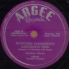 Potpourri of Ukrainian folk songs (   ), medley (mgj)
