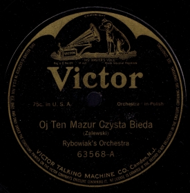 Oh, this Mazur is pure poverty (Oj ten Mazur czysta bieda), mazurka