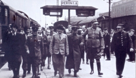 Red Banner Song Ensemble in Warsaw.  1946 (    . 1946 .) (Belyaev)