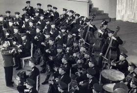 Rehearsal for the orchestra of the Red Banner Ensemble (   ) (Modzele)