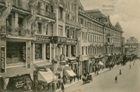 "Brothers Pathe" shops in Moscow. Tverskaya str. (1910th years) (  * *  .  . (1910- )) (horseman)