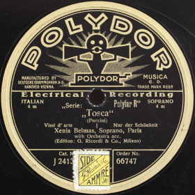 Tosca�s Prayer - Vissi d�arte (Opera �La Tosca�, act 2)