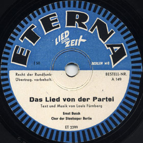    (Das Lied von der Partei) (Versh)