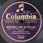 Monotonously rings the little bell (  ), romance