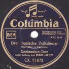 Drei russische Volkslieder, folk songs (max)