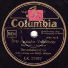 Drei russische Volkslieder, folk songs (max)