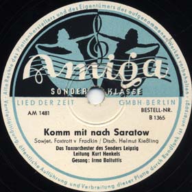     (Komm mit nach Saratow),  (Versh)