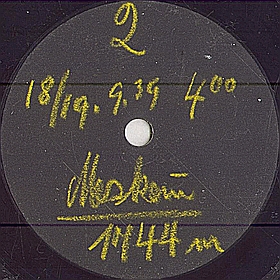 Radio Moscow, September 19, 1939, at 6:16-6:20 a. m. (Moscow time) ( . , 19/IX 1939, 6:16-6:20), speech (mgj)