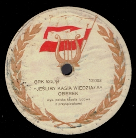 If Kasia knew (Jeśliby Kasia wiedziała), folk song (Jurek)